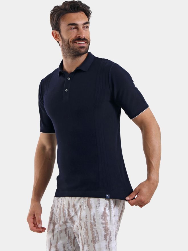 Chervo NUBE Strick Polo navy