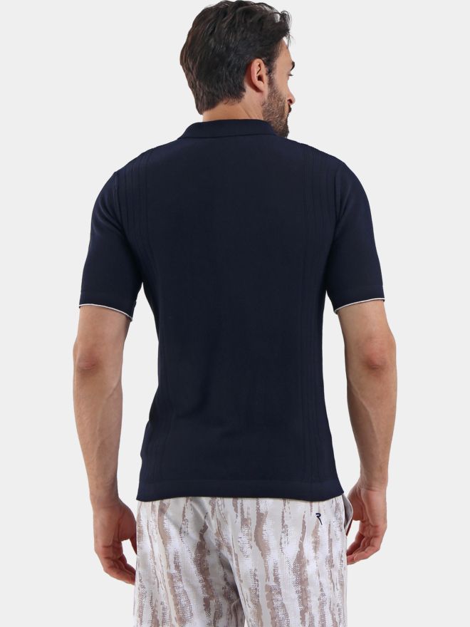 Chervo NUBE Strick Polo navy