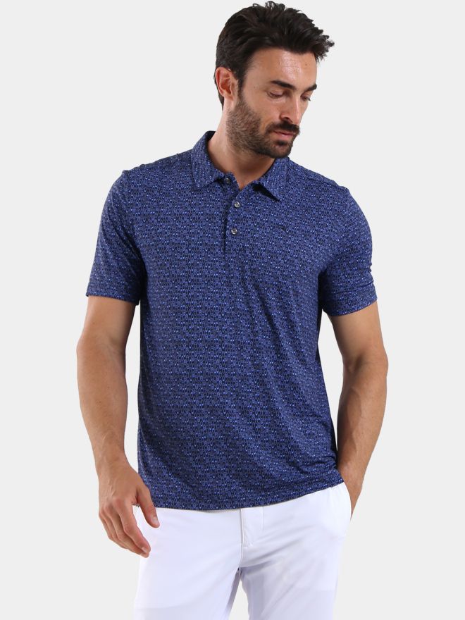 Chervo ARTISTICA half-sleeve polo navy