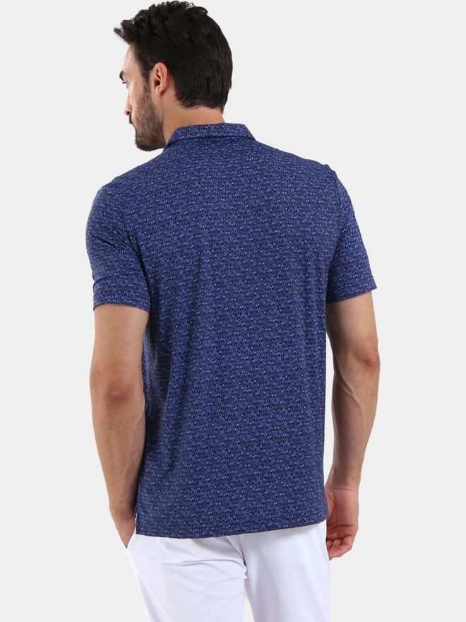 Chervo ARTISTICA half-sleeve polo navy