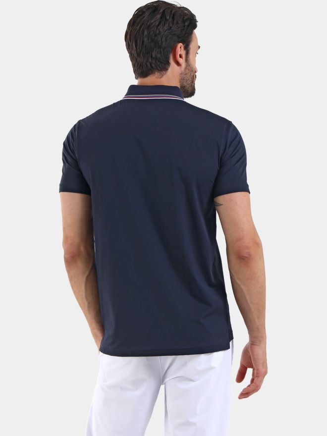 Chervo ASPARAGO half-sleeve polo navy
