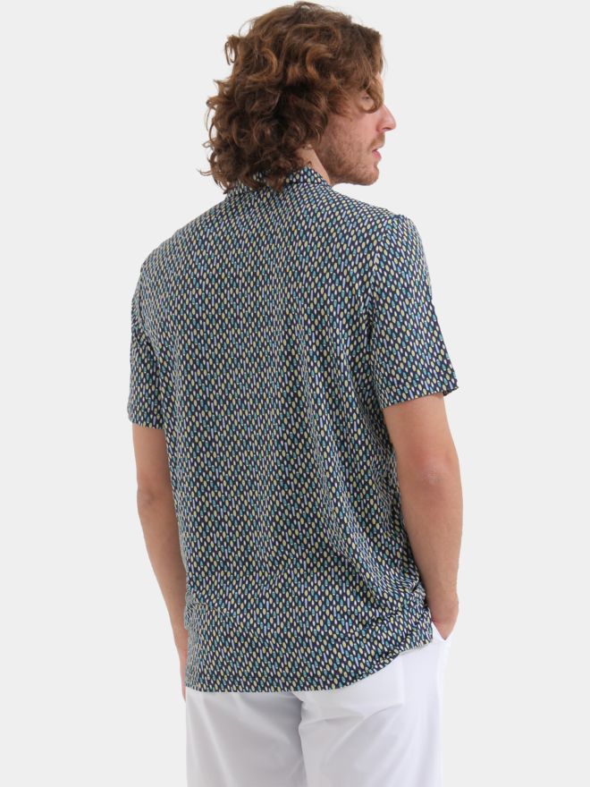 Chervo ARTISTICA half-sleeve polo green