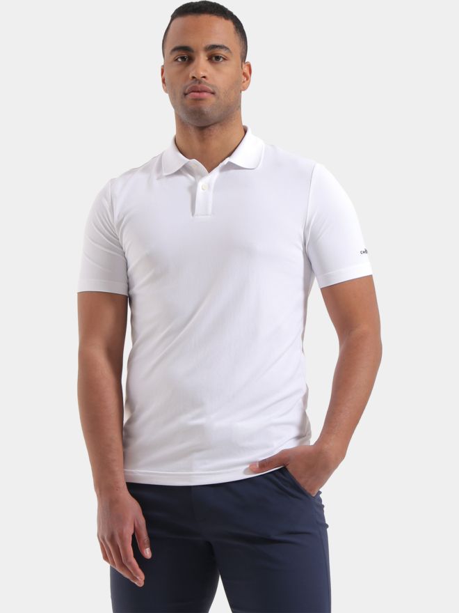 Chervo ARDUO half-sleeve polo white