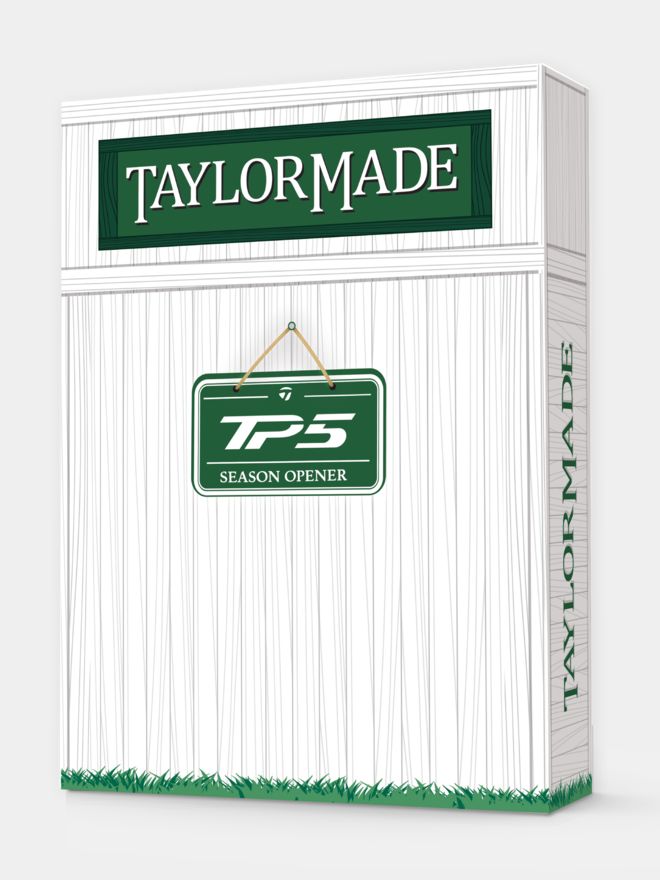 TaylorMade TP5 Pix Season Opener Golfbälle weiß