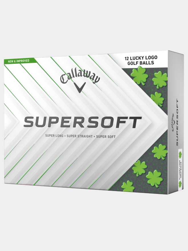 Callaway Supersoft Lucky Golfbälle weiß