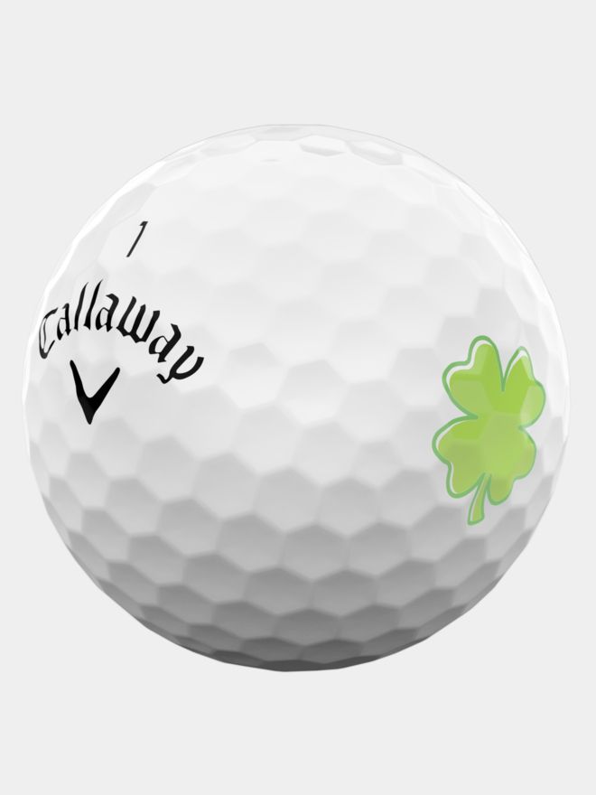 Callaway Supersoft Lucky Golfbälle weiß