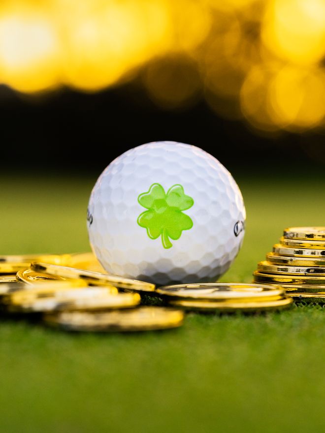 Callaway Supersoft Lucky Golfbälle weiß