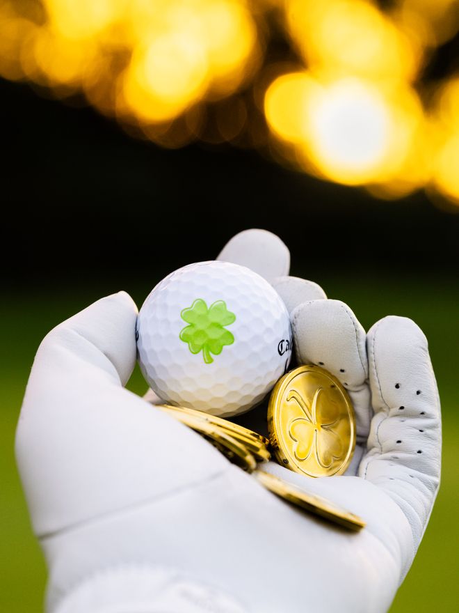 Callaway Supersoft Lucky Golfbälle weiß