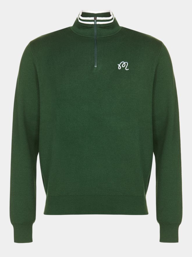 Malbon SORREL SWEATER Stretch Midlayer grün