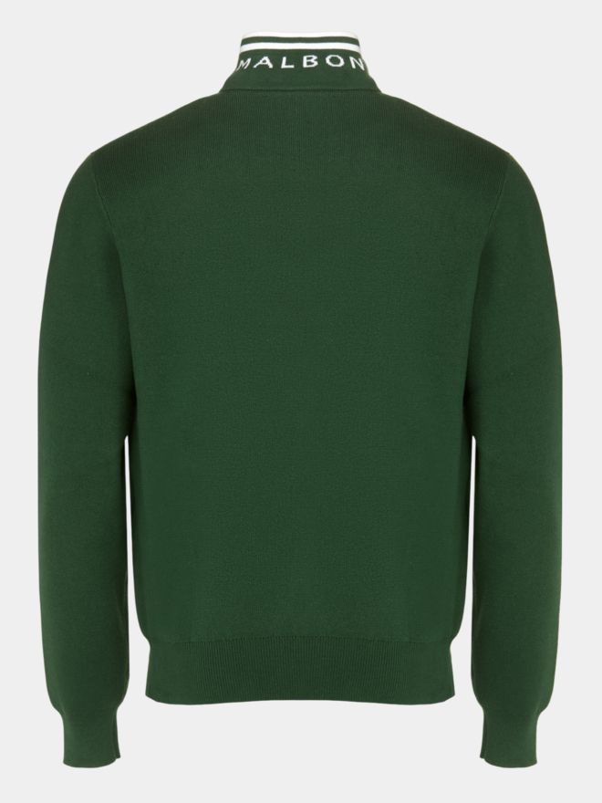 Malbon SORREL SWEATER Stretch Midlayer grün