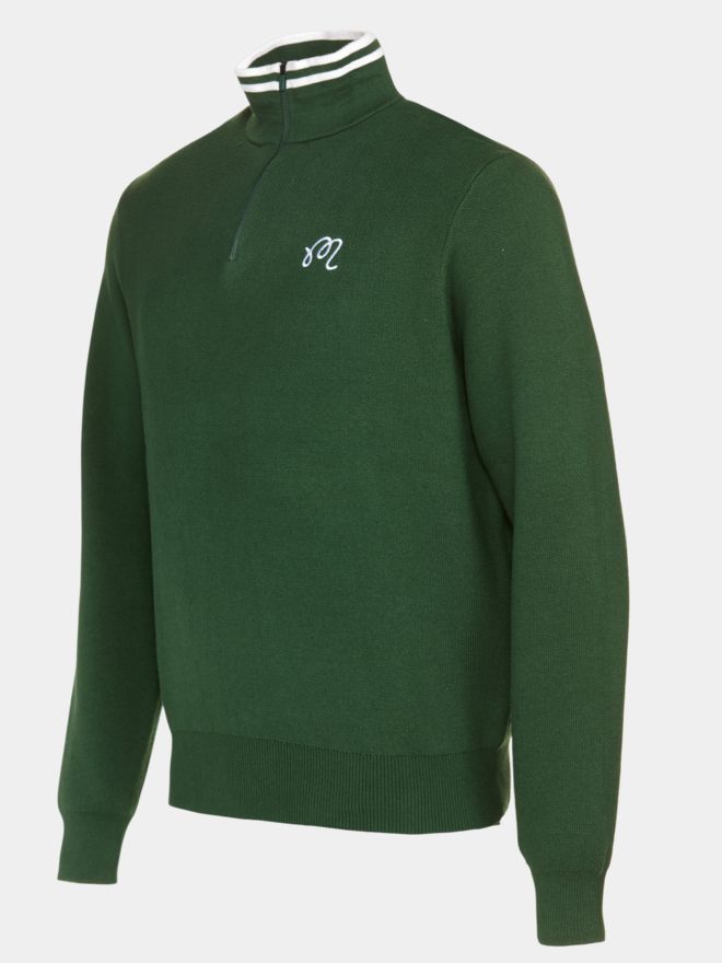 Malbon SORREL SWEATER Stretch Midlayer grün