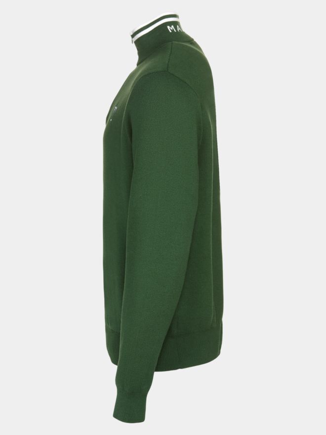 Malbon SORREL SWEATER Stretch Midlayer grün