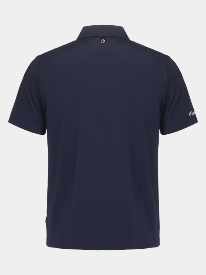 Malbon FAIRWAY BALDWIN Halbarm Polo navy