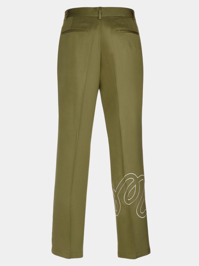 Malbon LA PERLA PANT Chino Hose oliv