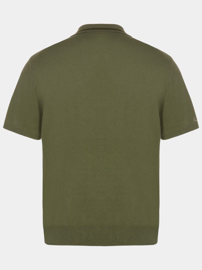 Malbon HABANA Halbarm Polo oliv