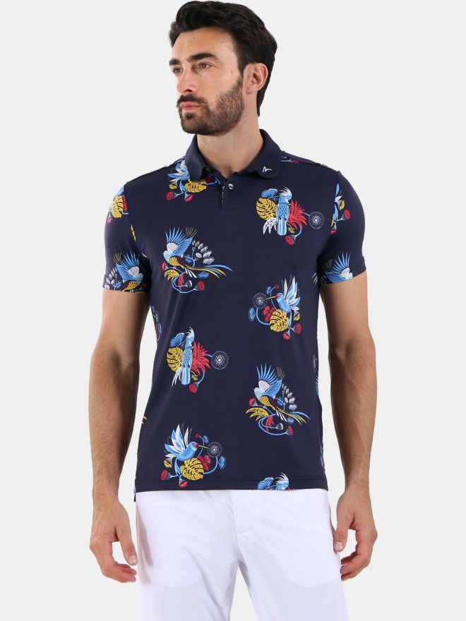 Chervo ADDIO Halbarm Polo navy