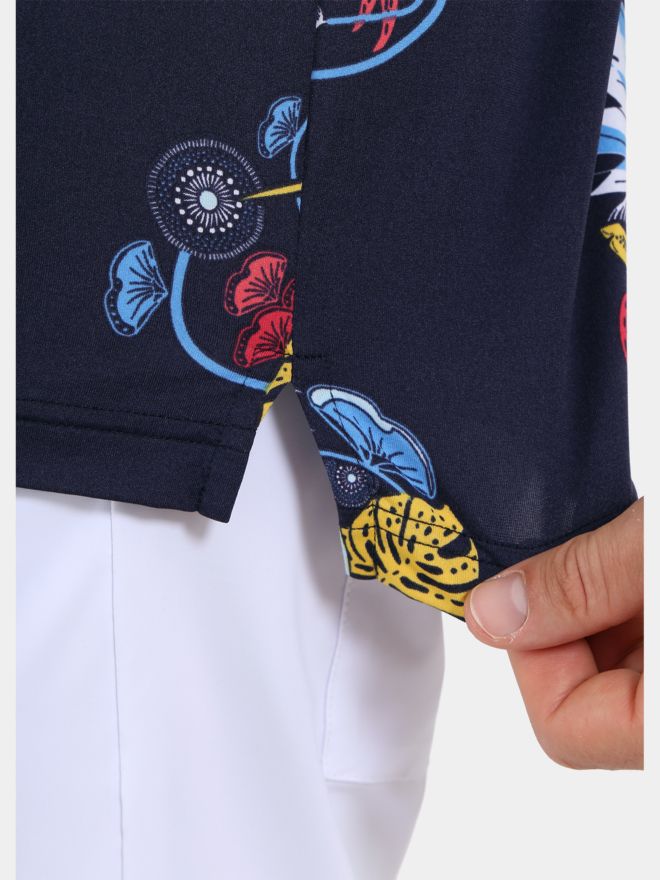 Chervo ADDIO Halbarm Polo navy