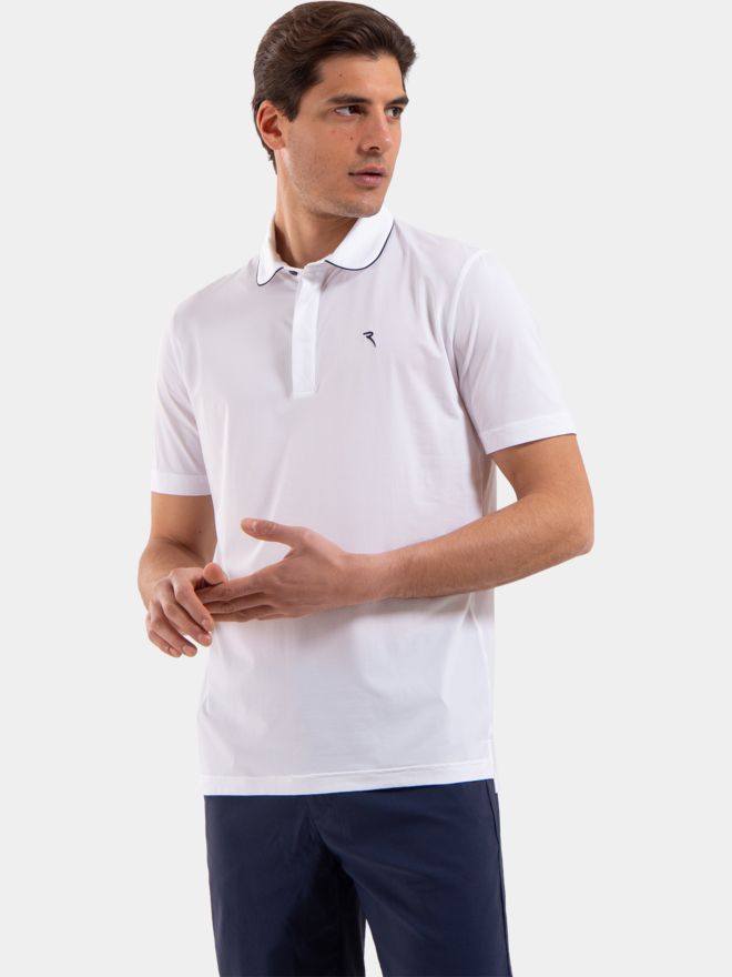 Chervo ADDISON Halbarm Polo weiß