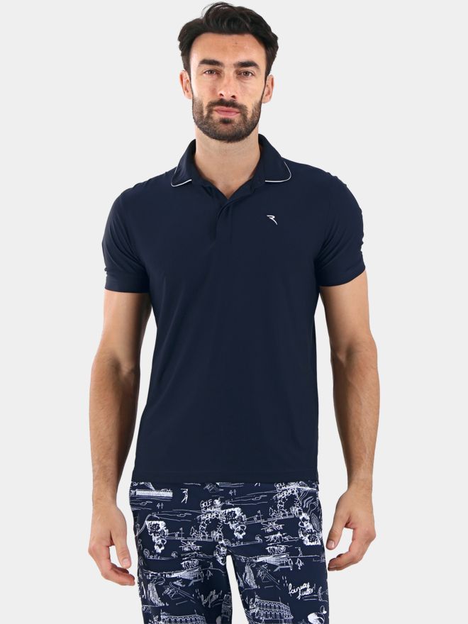 Chervo ADDISON Halbarm Polo navy