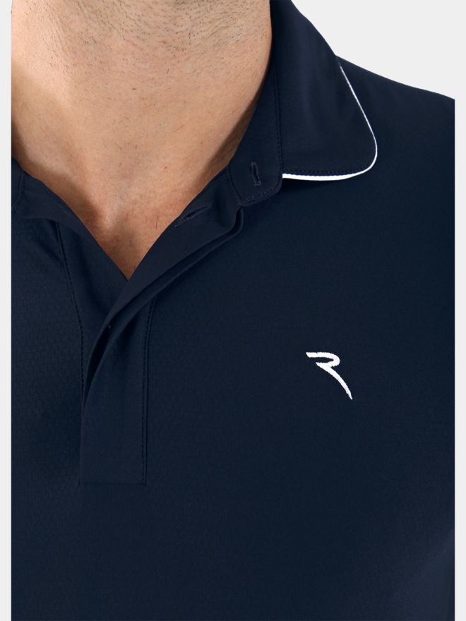 Chervo ADDISON Halbarm Polo navy