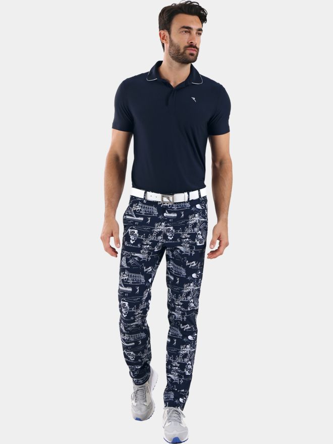 Chervo ADDISON Halbarm Polo navy
