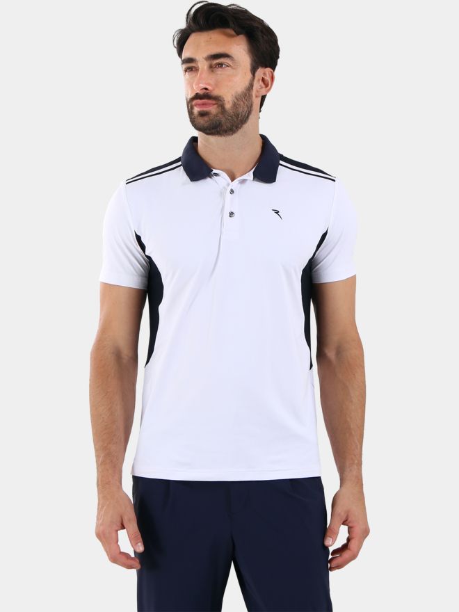 Chervo AIDEN Halbarm Polo weiß
