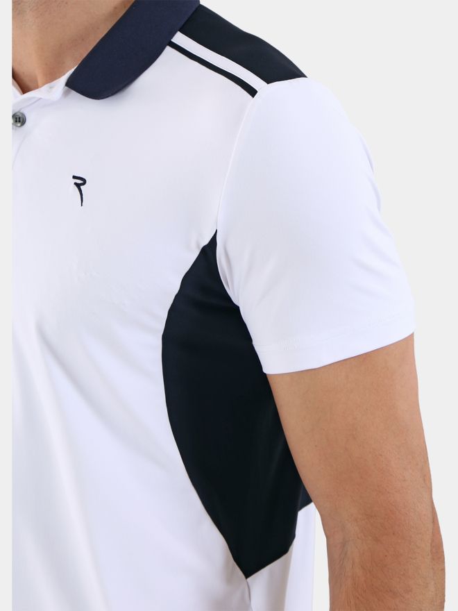 Chervo AIDEN Halbarm Polo weiß