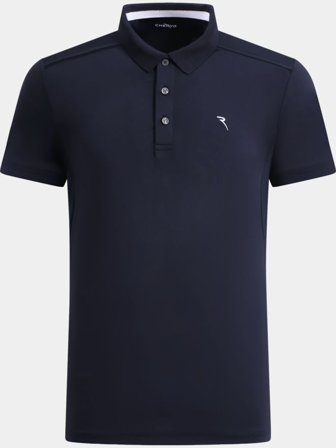 Chervo AIDEN Halbarm Polo navy