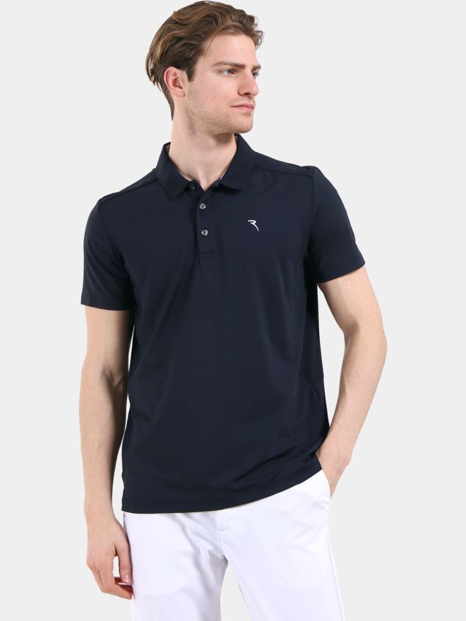 Chervo AIDEN Halbarm Polo navy