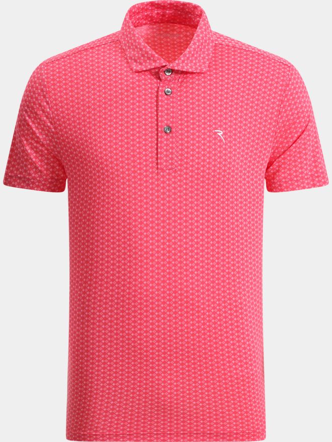 Chervo ALBERGO Halbarm Polo rot