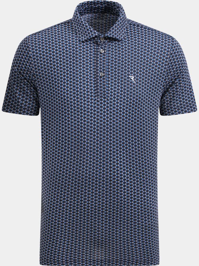Chervo ALBERGO Halbarm Polo blau