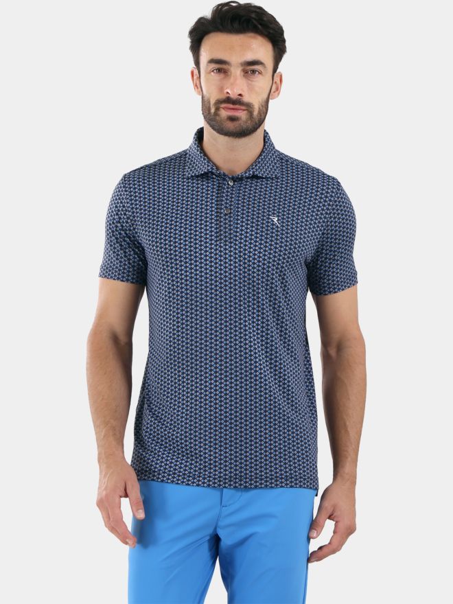 Chervo ALBERGO Halbarm Polo blau