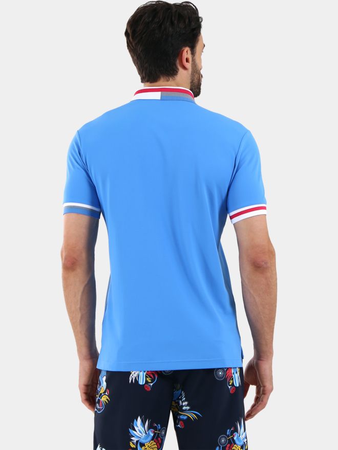 Chervo ALLARME Halbarm Polo blau