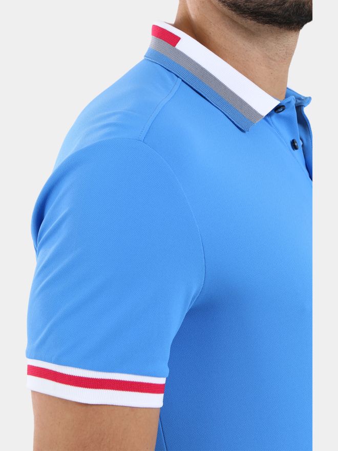 Chervo ALLARME Halbarm Polo blau