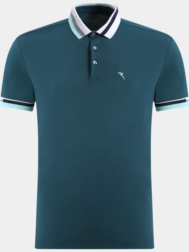 Chervo ALLARME Halbarm Polo grün