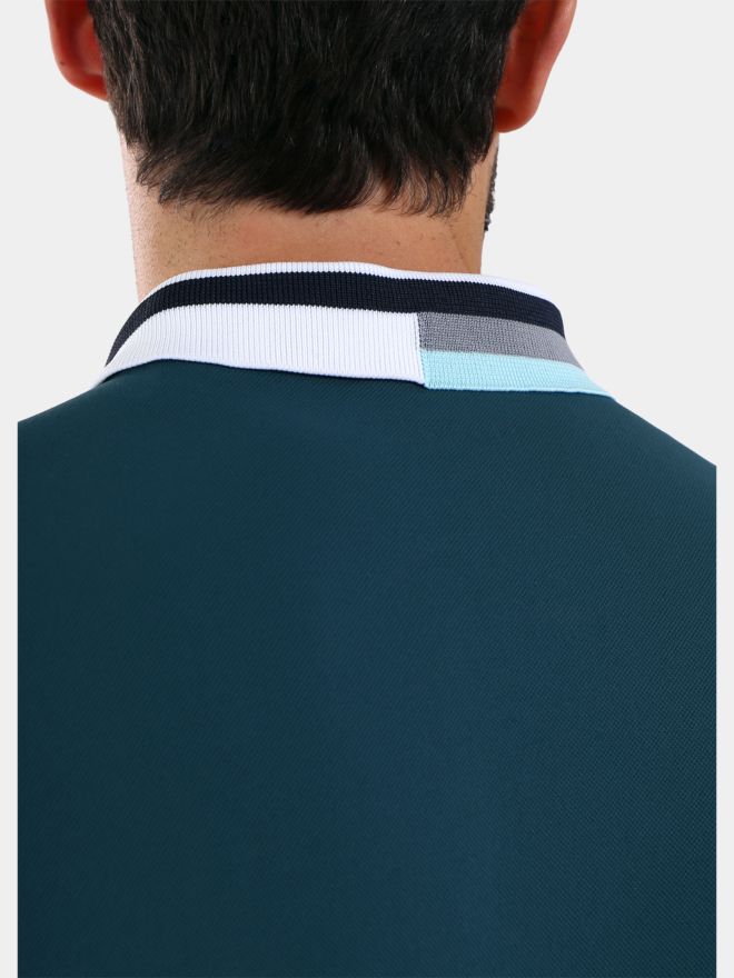 Chervo ALLARME Halbarm Polo grün