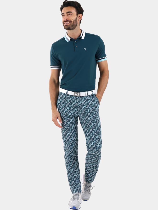 Chervo ALLARME Halbarm Polo grün