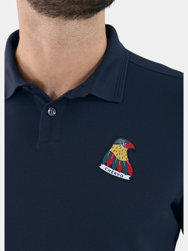 Chervo ALONZO Halbarm Polo navy