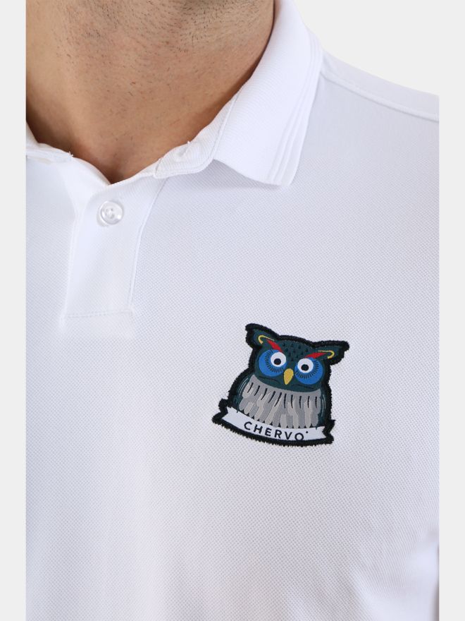 Chervo ALONZO Halbarm Polo weiß