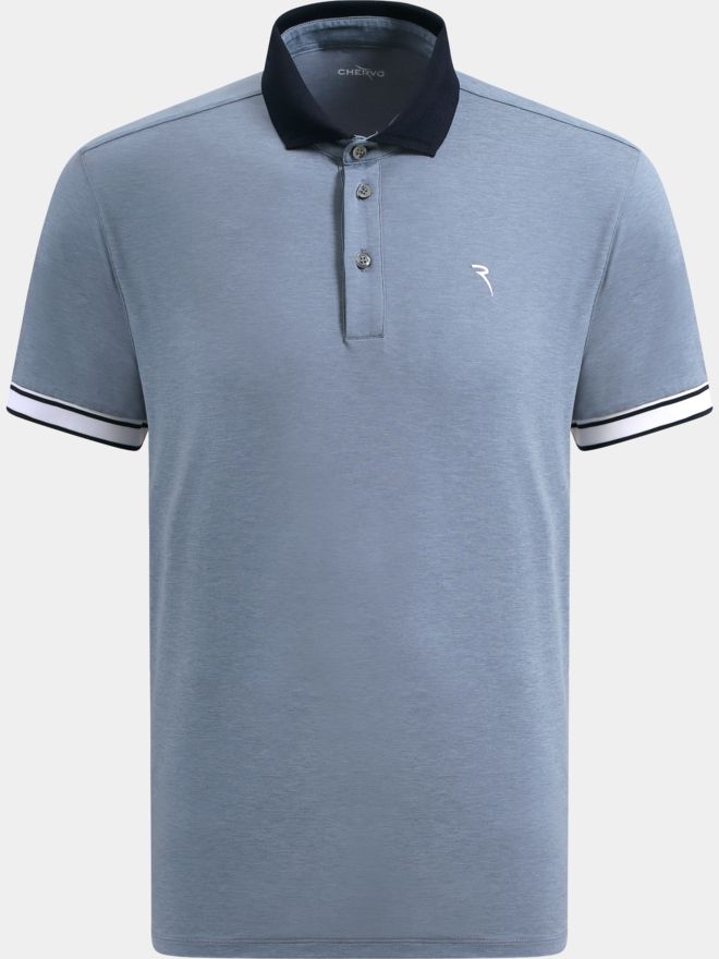 Chervo ASTENGO Halbarm Polo grau