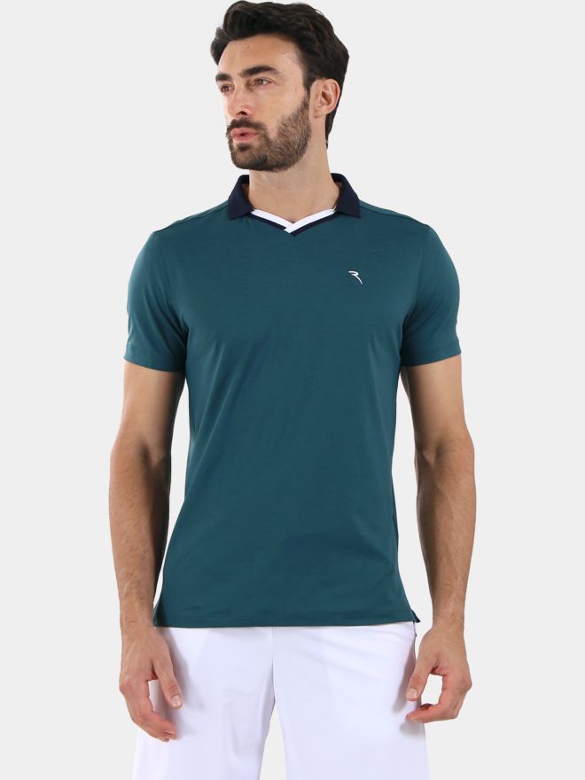 Chervo AUGUST Halbarm Polo grün