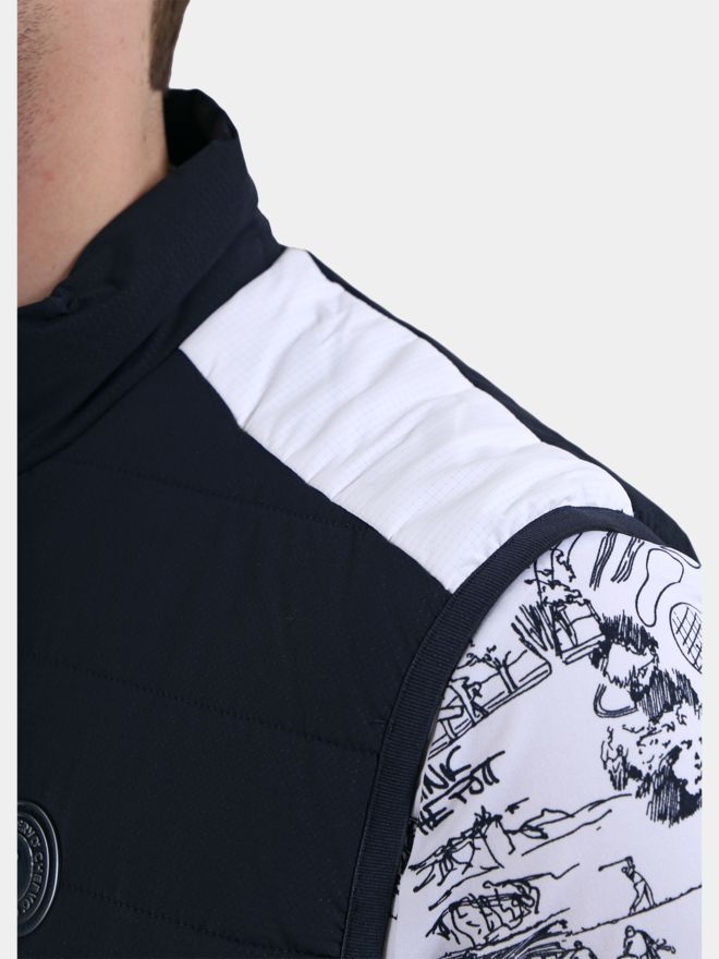 Chervo ERMIONE Windstopp Weste blau