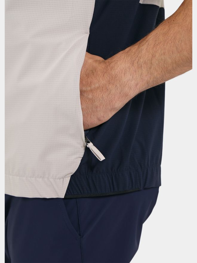 Chervo MISTER Halbarm Windshirt camel