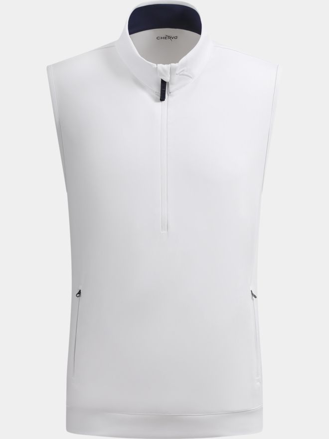 Chervo PIVELLO Fleece Weste weiß