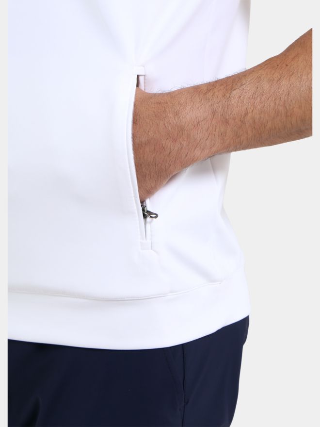 Chervo PIVELLO Fleece Weste weiß