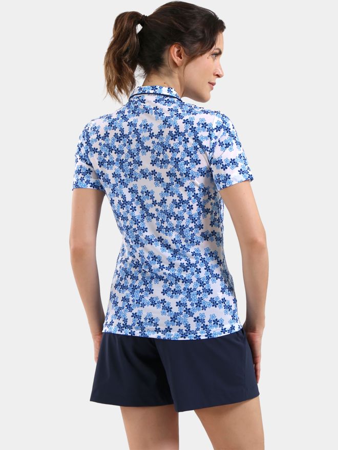 Chervo ADDISABEBA Halbarm Polo weiß