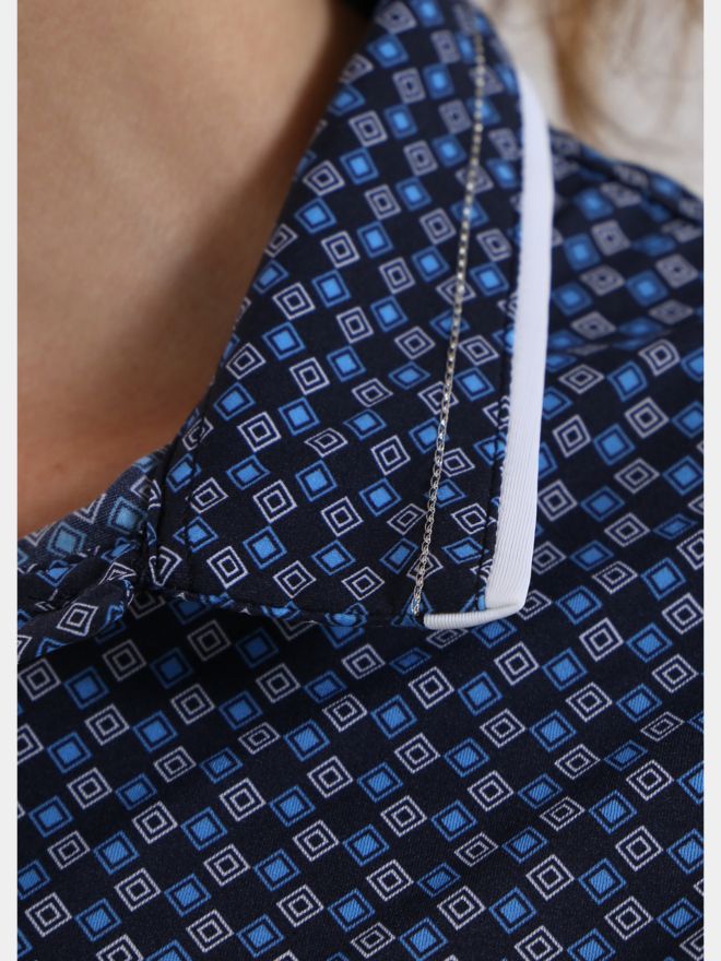 Chervo ADDISABEBA Halbarm Polo navy