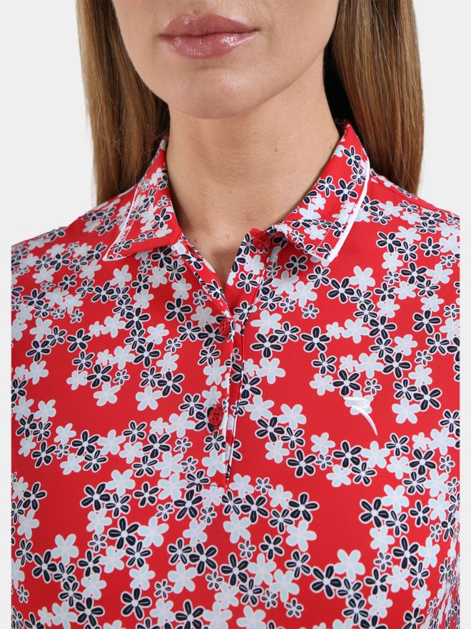 Chervo AGADIR 3/4 sleeve polo multicolored