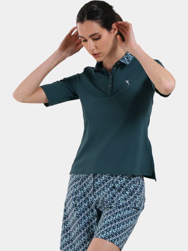 Chervo ALLUME polokošile s 3/4 rukávy zelená