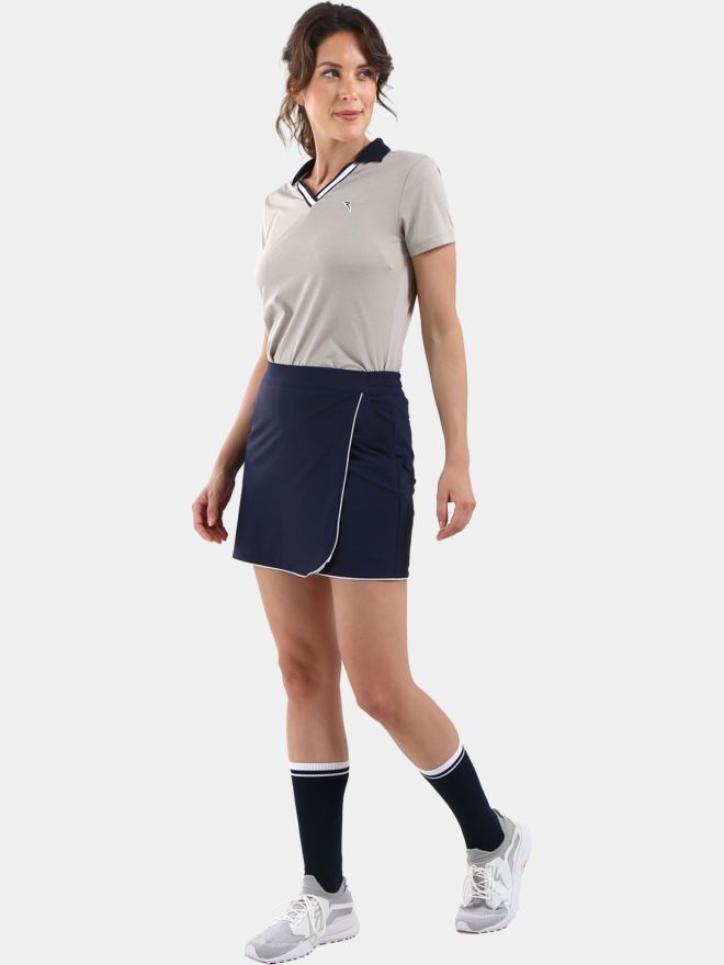 Chervo AMBROSE Halbarm Polo beige